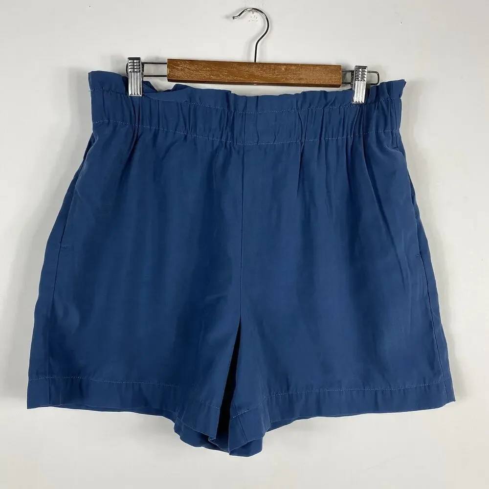 Ann Taylor Size Large Pull On Shorts Blue